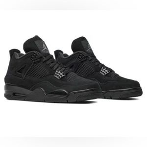 Black Cat Jordan 4s
